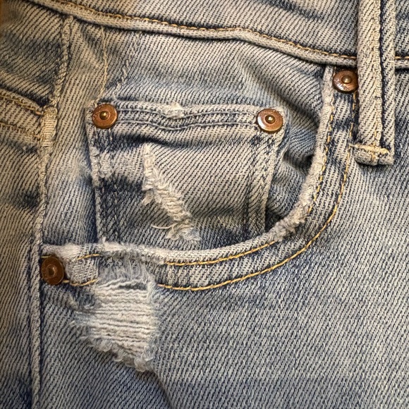 MOTHER Insider Crop Step Fray Jeans In Chatterbox Women’s Size 26 - Picture 7 of 16